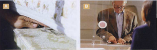 Pictures A and B